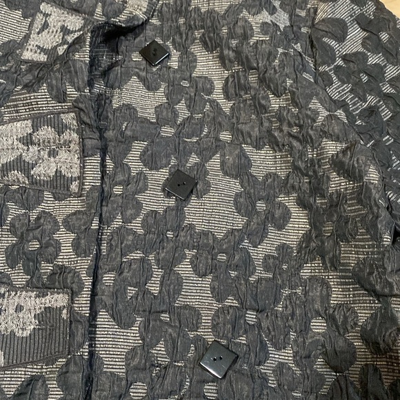 Floral Patterned Kimono Style Jacket - Picture 12 of 14